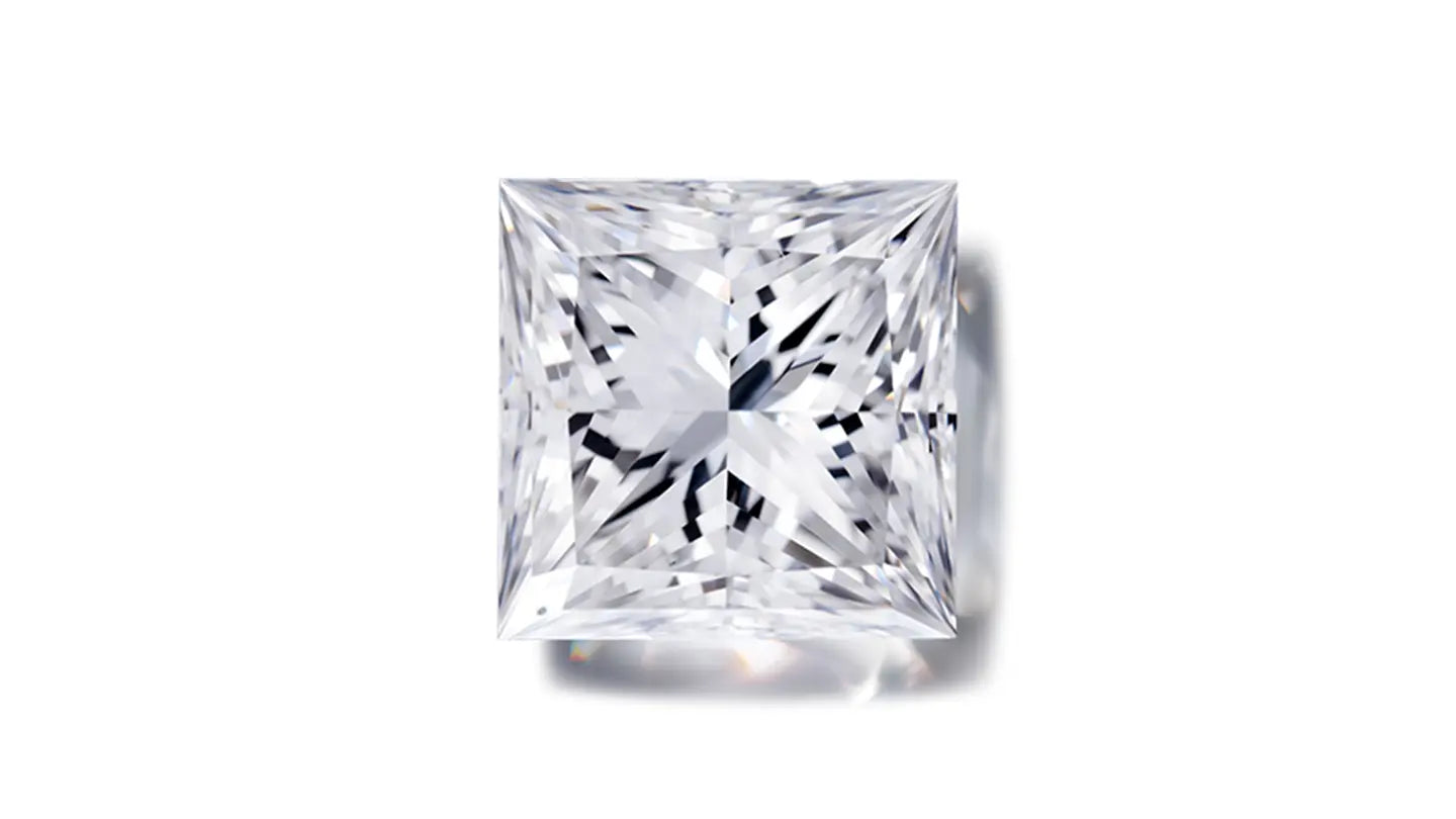 With its clean lines and sharp angles, the princess cut diamond delivers modern elegance with brilliant sparkle. Its square shape offers a bold, contemporary look, though its pointed corners may require extra protection when set.