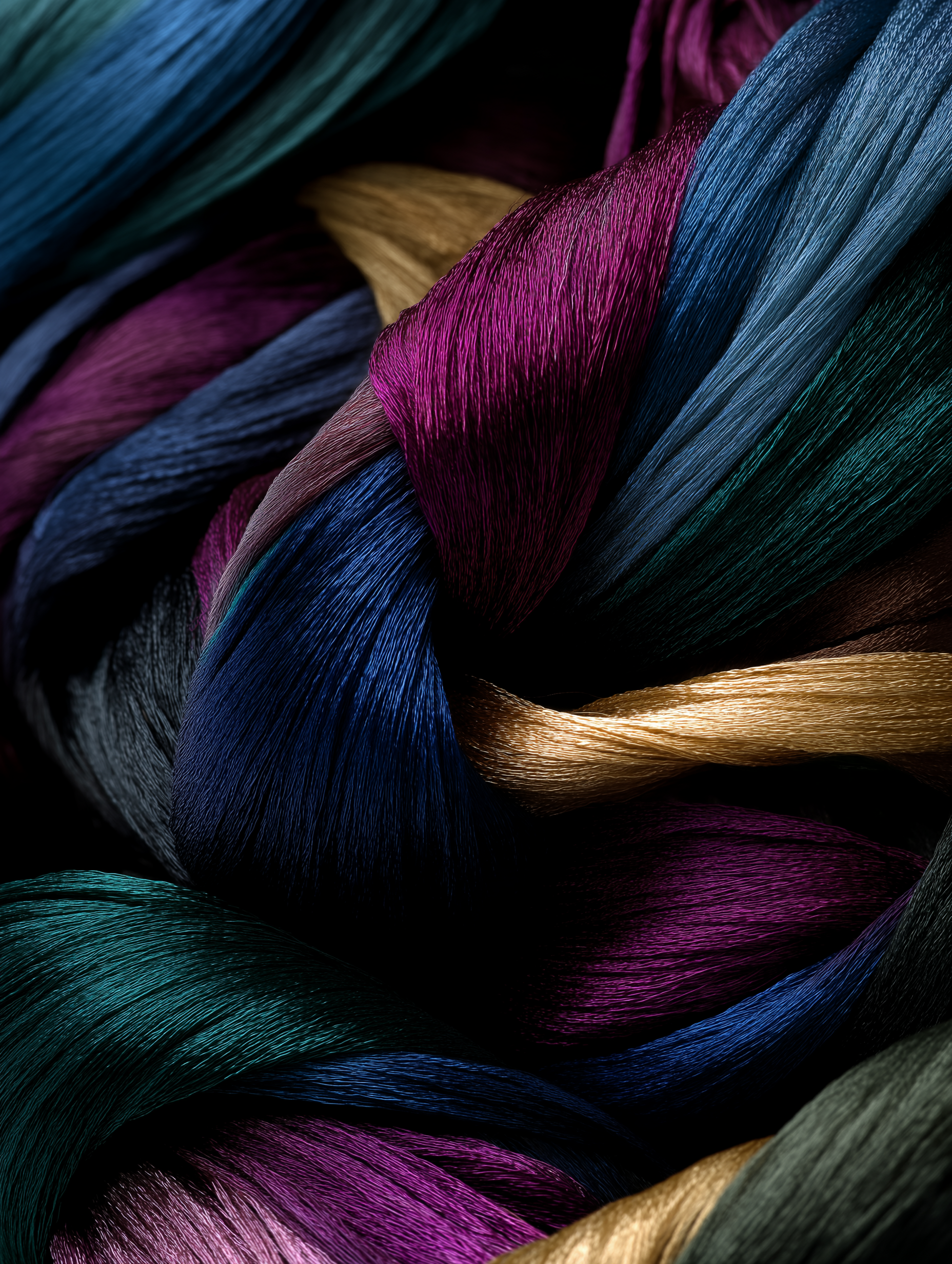 Custom-Colored ThreadMatching unique pearl shades