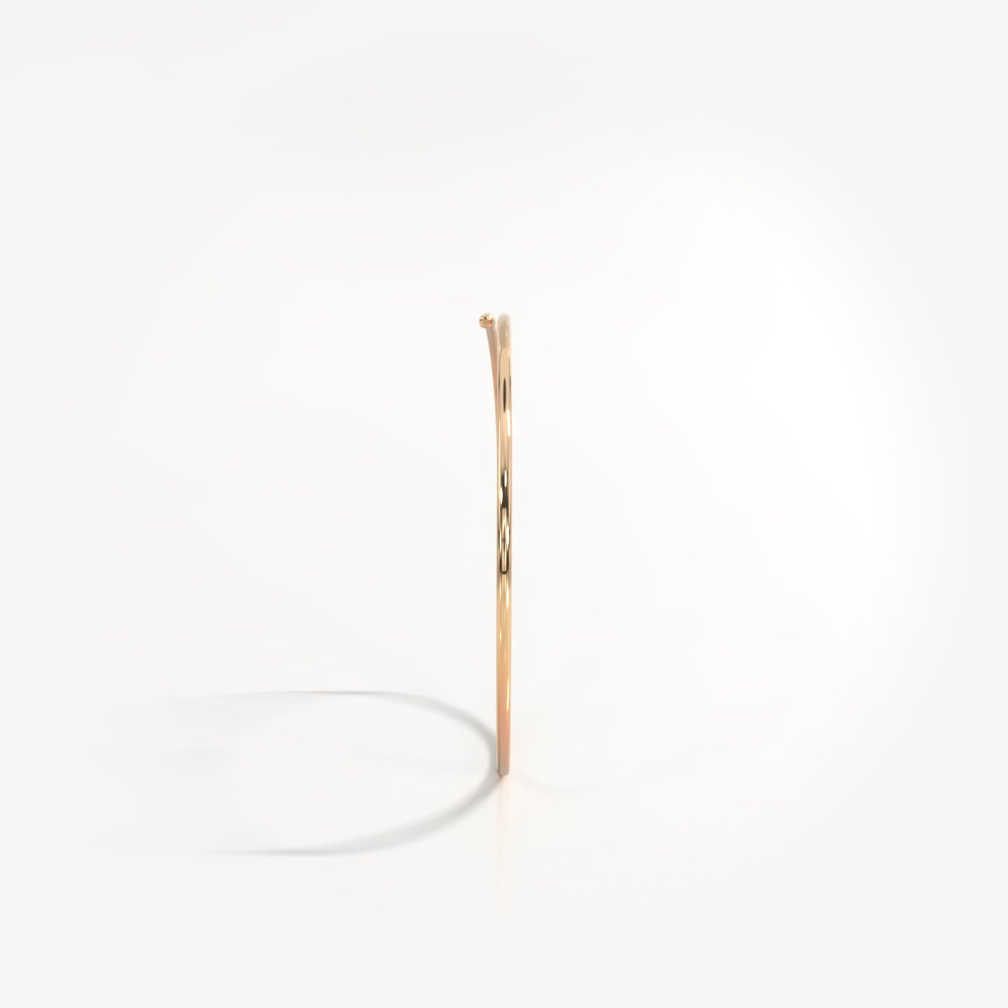 Trace 18K Solid Rose Gold + Diamond Bracelet